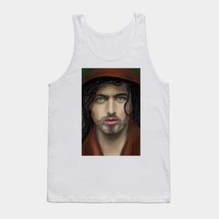 Green Eyes Painting Tank Top